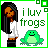 Frogs icon graphics