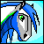 Horses icon graphics