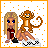 Monkeys icon graphics