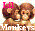 Monkeys icon graphics