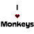 Monkeys icon graphics