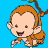 Monkeys icon graphics