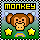 Monkeys icon graphics