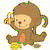 Monkeys icon graphics