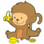 Monkeys icon graphics