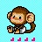 Monkeys icon graphics