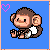 Monkeys icon graphics