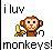 Monkeys icon graphics