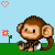 Monkeys icon graphics