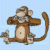 Monkeys icon graphics