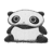 Panda icon graphics