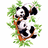 Panda icon graphics