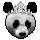 Panda icon graphics