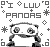 Panda icon graphics