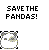 Panda icon graphics