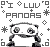Panda icon graphics
