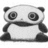 Panda icon graphics