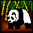 Panda icon graphics