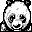 Panda icon graphics