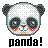 Panda icon graphics