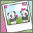 Panda icon graphics