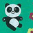 Panda icon graphics