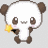 Panda icon graphics