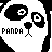 Panda icon graphics