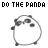 Panda icon graphics