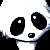 Panda icon graphics