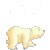 Polar bear icon graphics