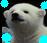 Polar bear icon graphics