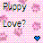 Puppy icon graphics