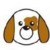 Puppy icon graphics