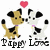 Puppy icon graphics