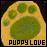 Puppy icon graphics