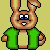 Rabbits icon graphics