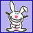 Rabbits icon graphics