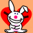 Rabbits icon graphics