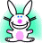 Rabbits icon graphics
