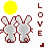 Rabbits icon graphics