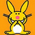 Rabbits icon graphics