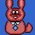 Rabbits icon graphics