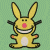Rabbits icon graphics