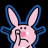 Rabbits icon graphics