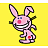 Rabbits icon graphics