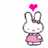 Rabbits icon graphics