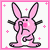 Rabbits icon graphics