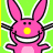 Rabbits icon graphics