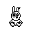 Rabbits icon graphics
